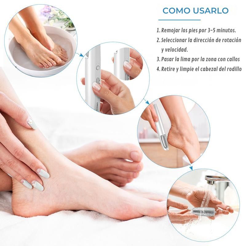 💎PediLuxe Limadora de callos + DEPILADORA GRATIS💎