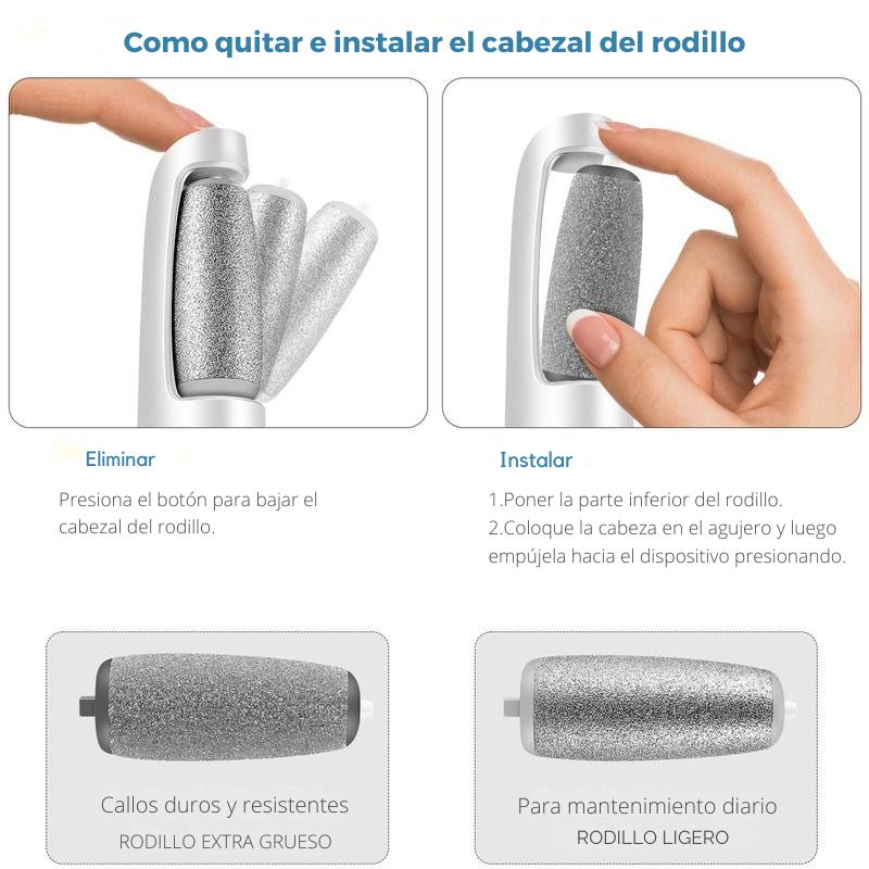 💎PediLuxe Limadora de callos + DEPILADORA GRATIS💎