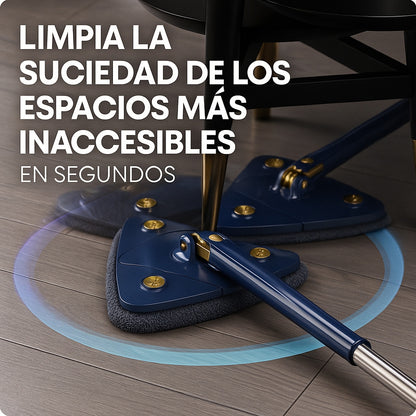 🫧FREGONA LUXE TRIANGULAR 360º + 5 RECAMBIOS GRATIS🫧