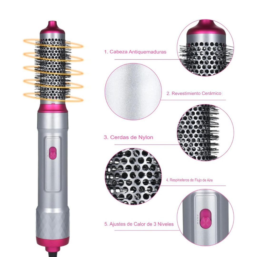🪮CEPILLO SECADOR VÉLAIRE PLUS+ 5 CABEZALES GRATIS🪮